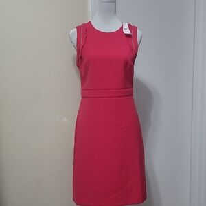 Ann Taylor Vibrant Pink Dress Has 149.00 Price Tag New With Tags